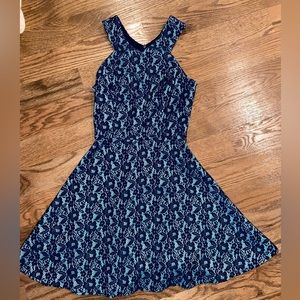 Lord & Taylor Design Lab Lace Fit & Flare Dress Size XS